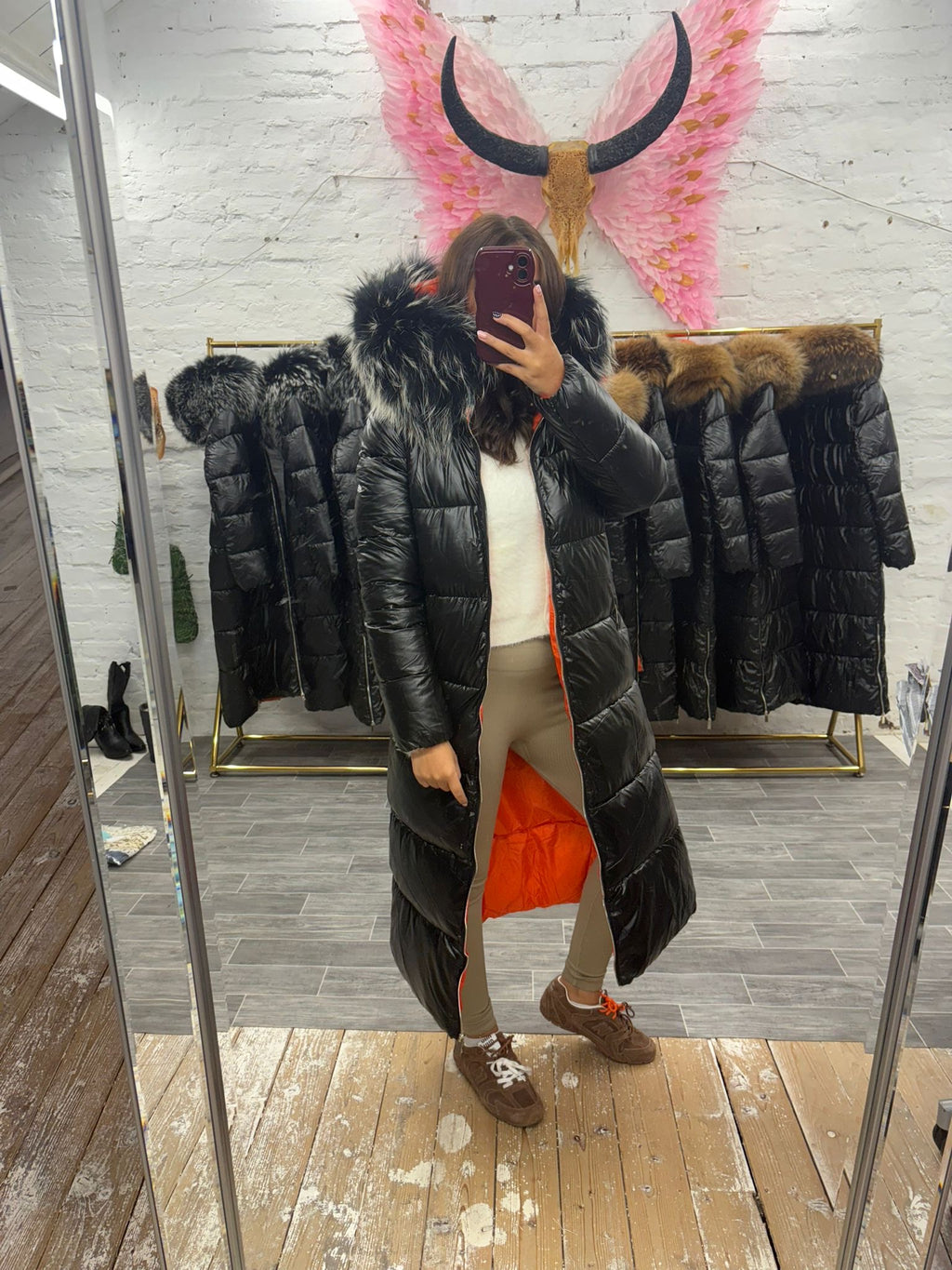Laura Jane Paris Limited Edition Luxury Coat ‘ MONACO’ Royal Black
