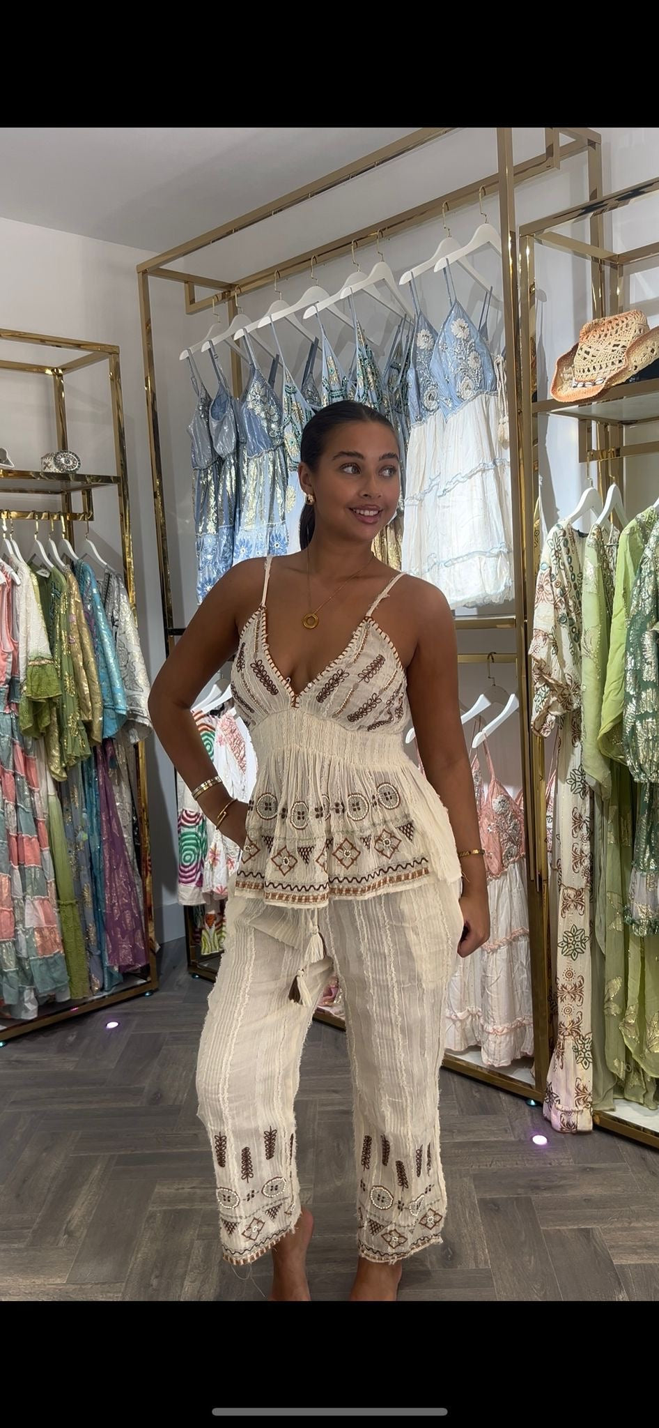 Boho trouser Set