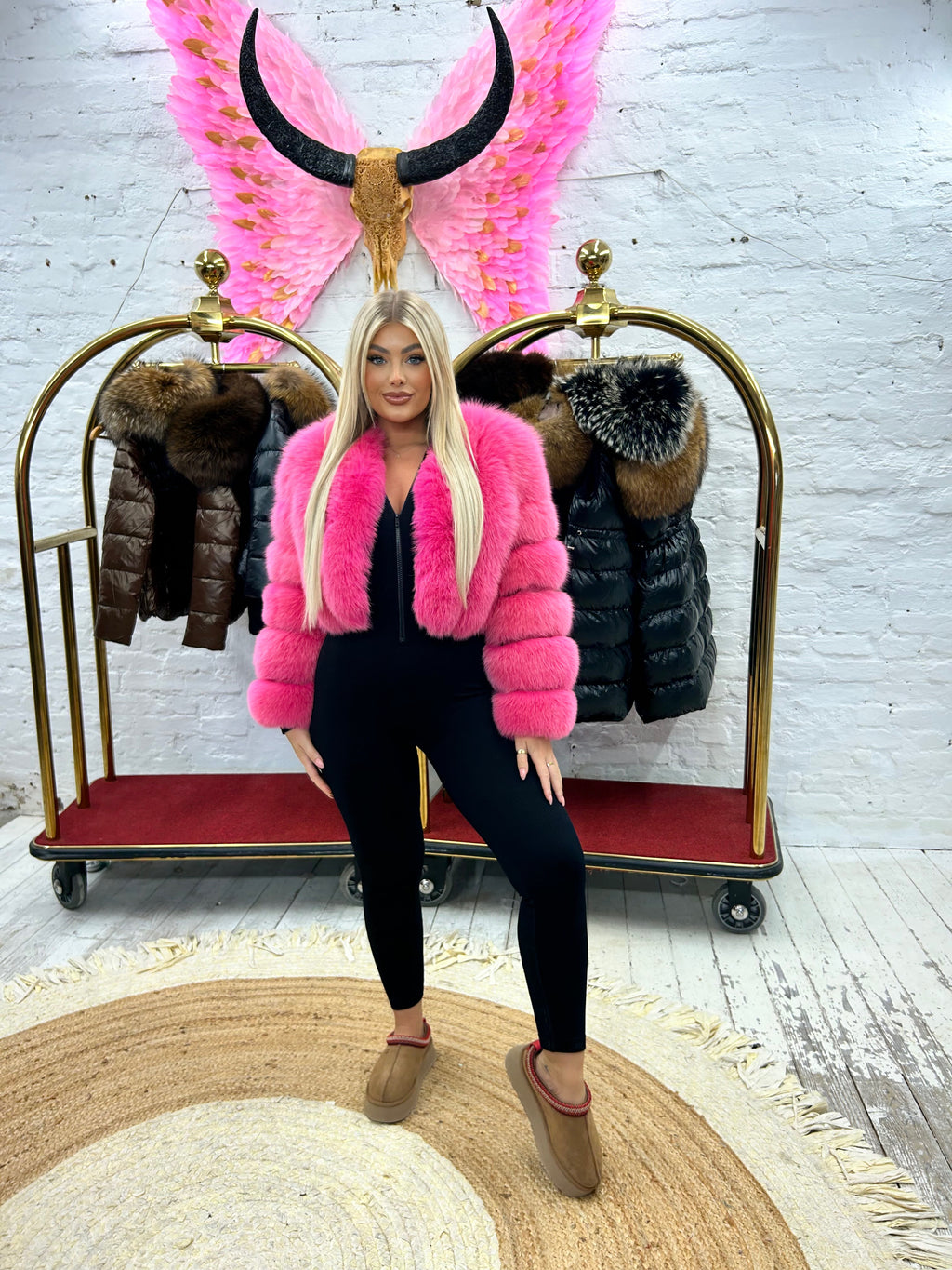 Laura Jane Paris Luxury Coat ‘ New York ‘ Royal Candy Pink