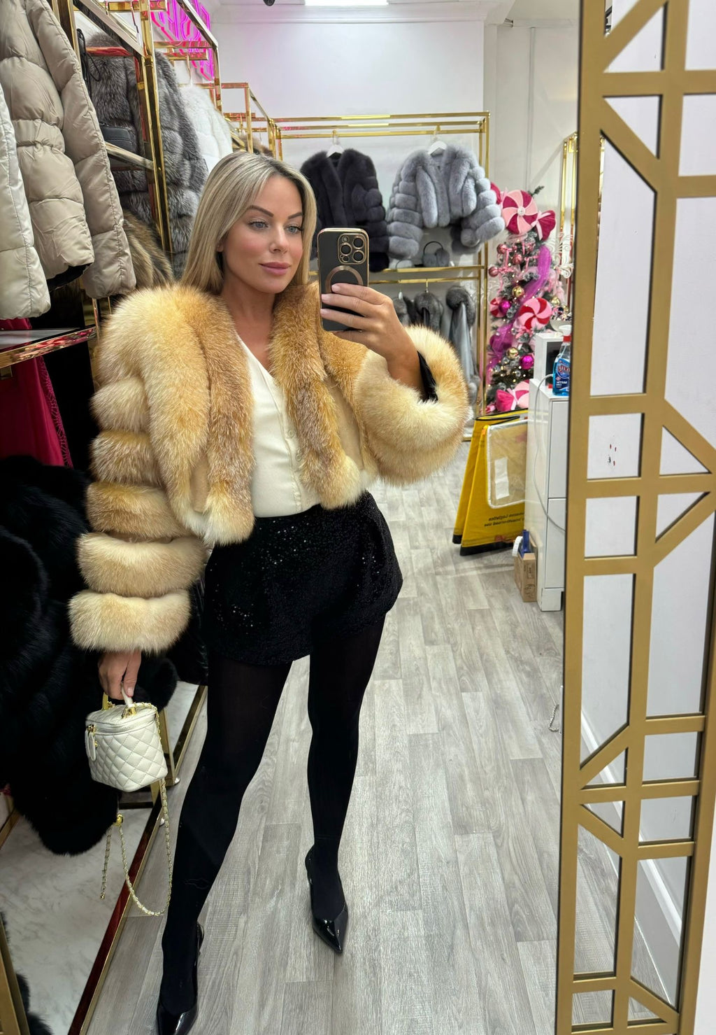 V.I.P Laura Jane Paris Saga Fur Luxury Coat ‘ New York ‘