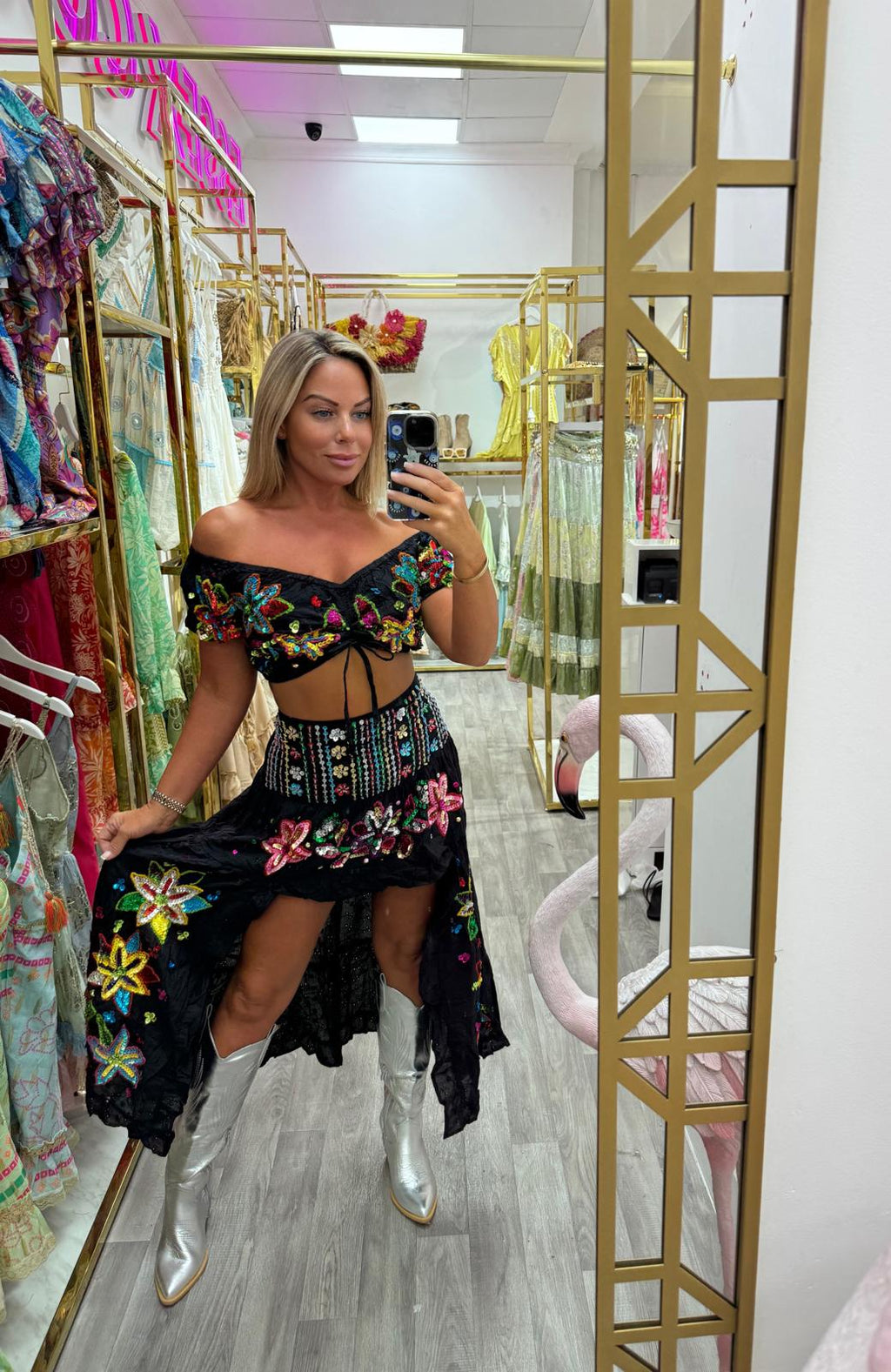 Laura Jane Paris Luxury boho Skirt Set ‘RIO’