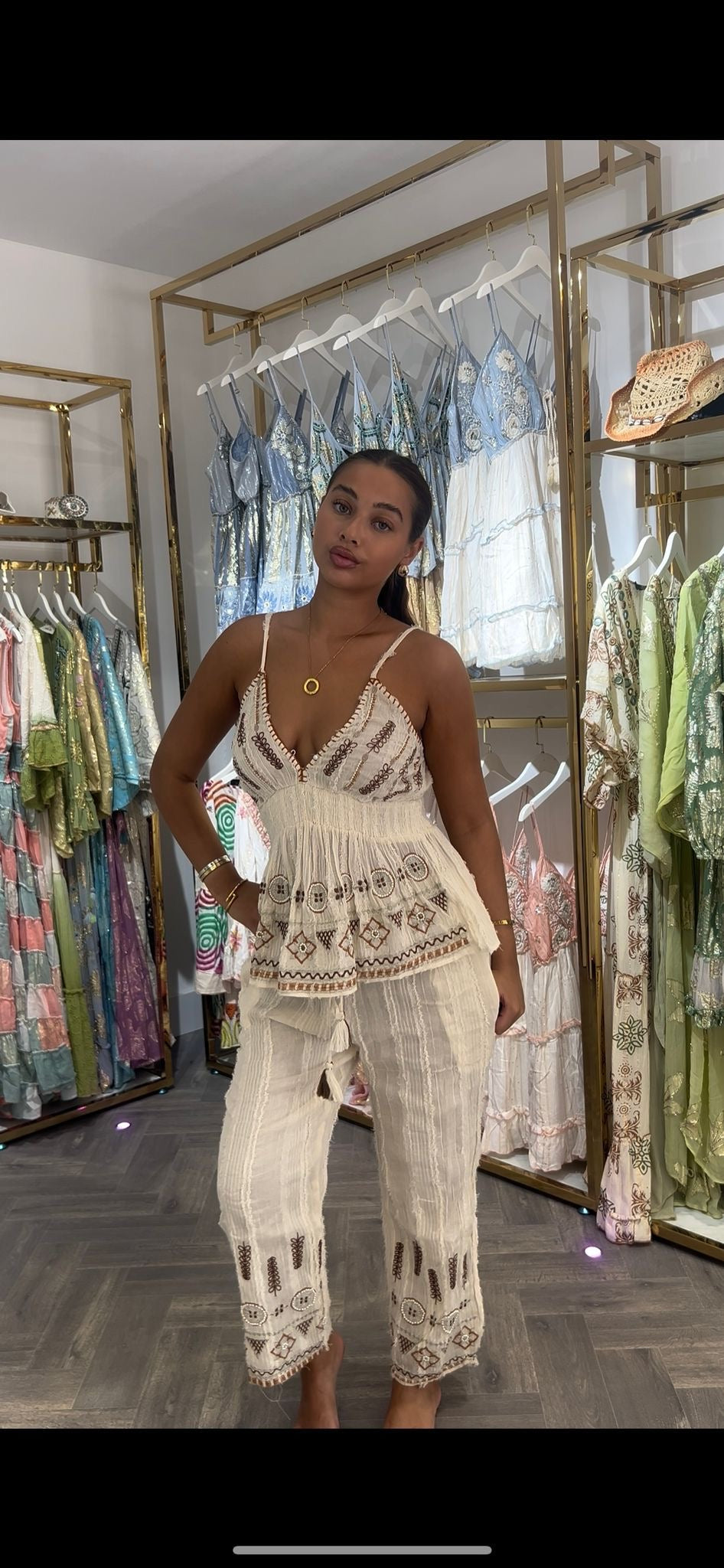 Boho trouser Set