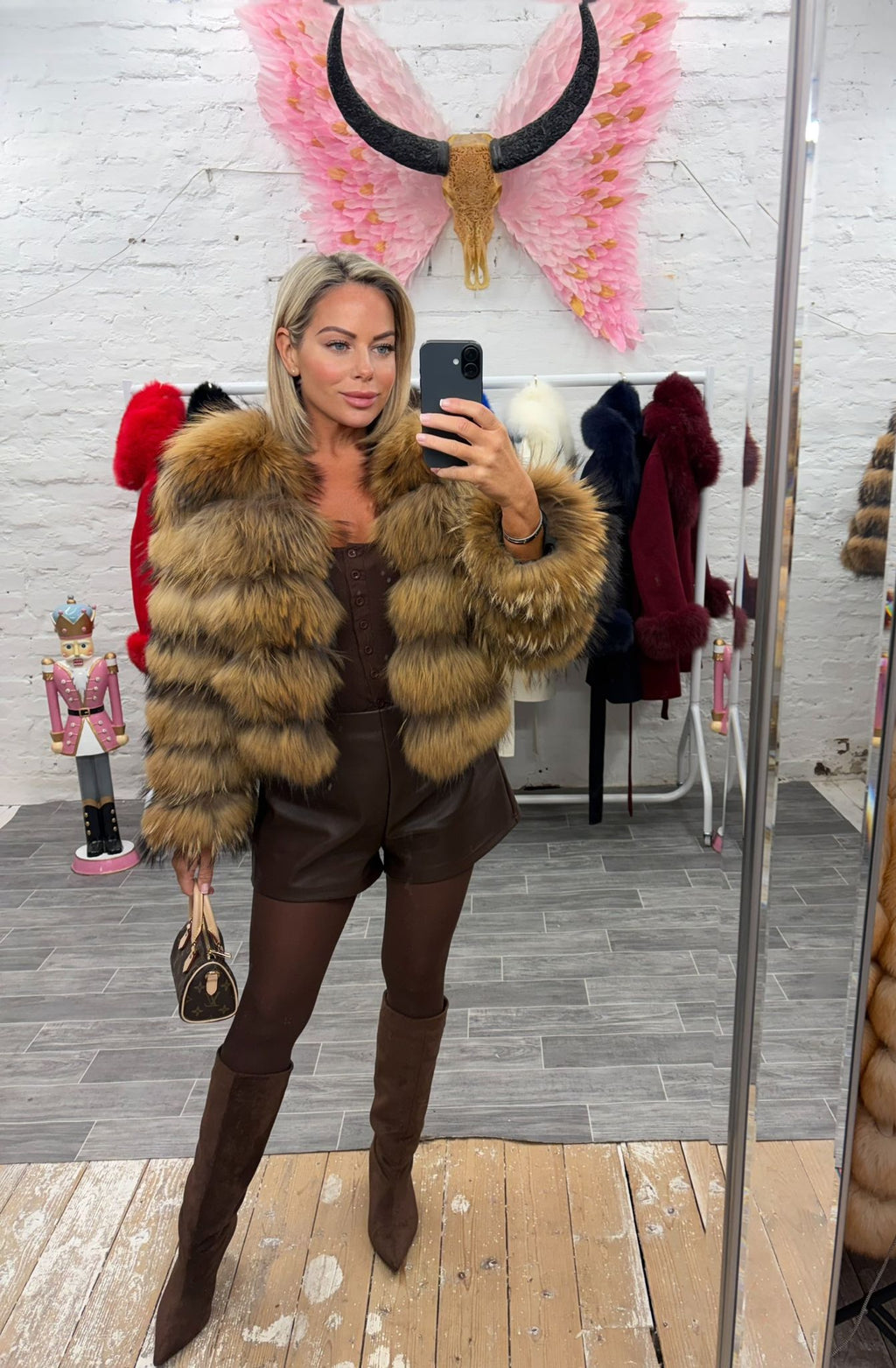 Laura Jane Paris Luxury Coat ‘ Quebec ‘ Royal Edition