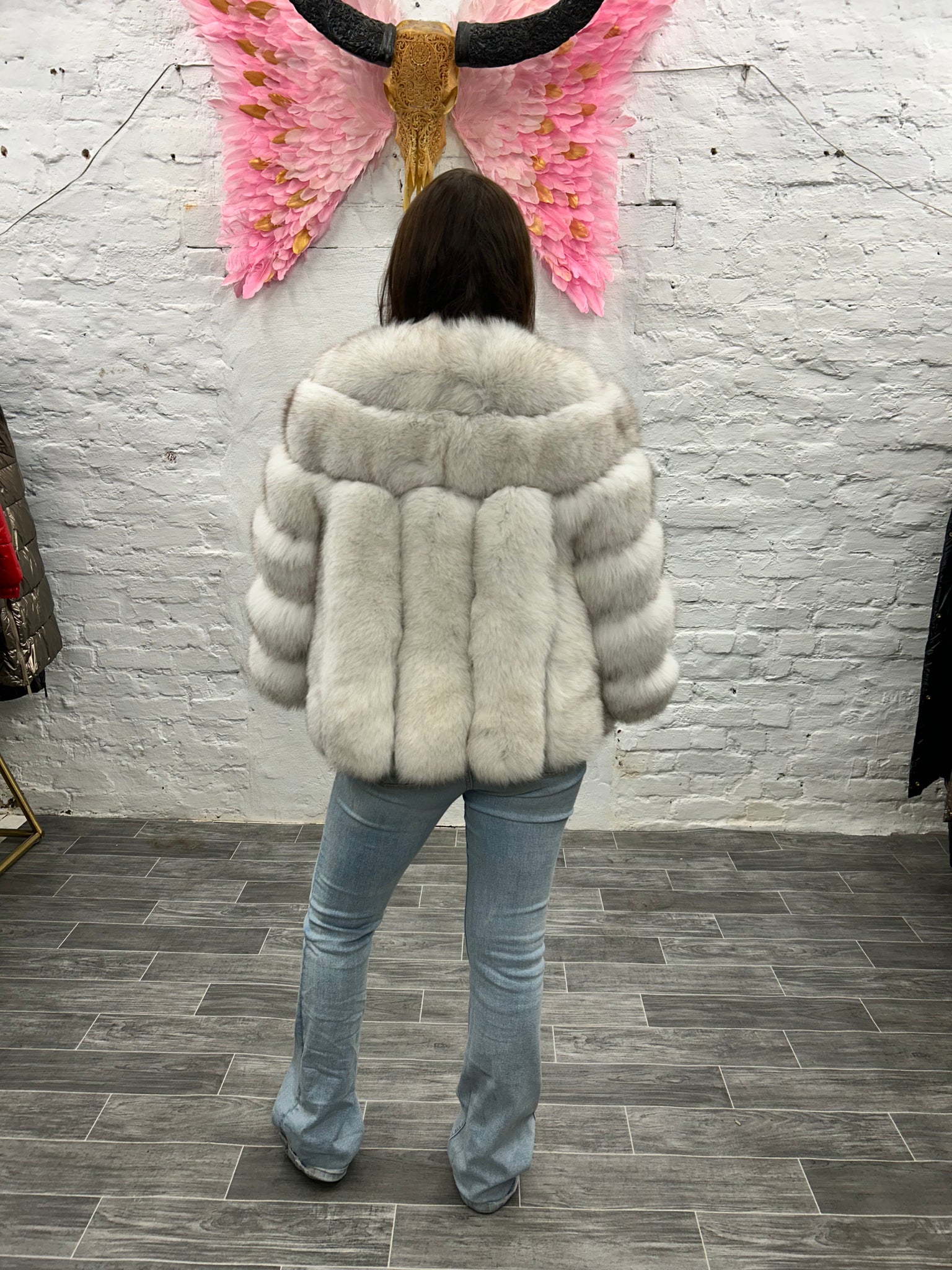 Laura Jane Paris Luxury Coat ‘ Iyanah‘ Royal Natural