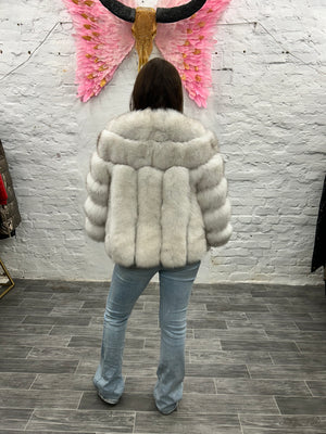 Laura Jane Paris Luxury Coat ‘ Iyanah‘ Royal Natural