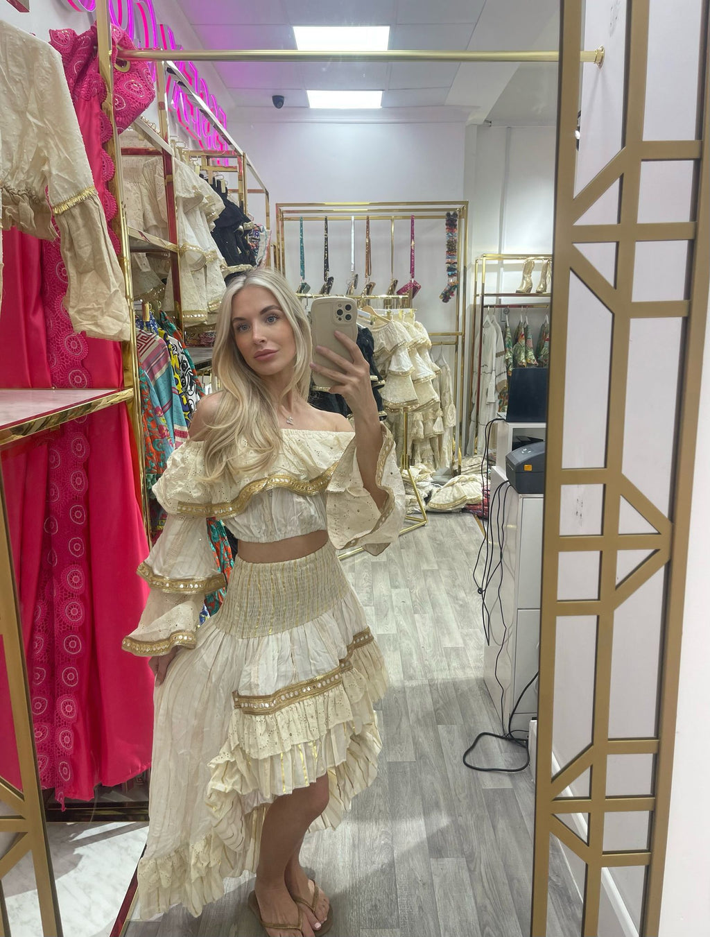 Laura Jane Paris Boho Gipsy Longue Skirt Set ‘riviera’
